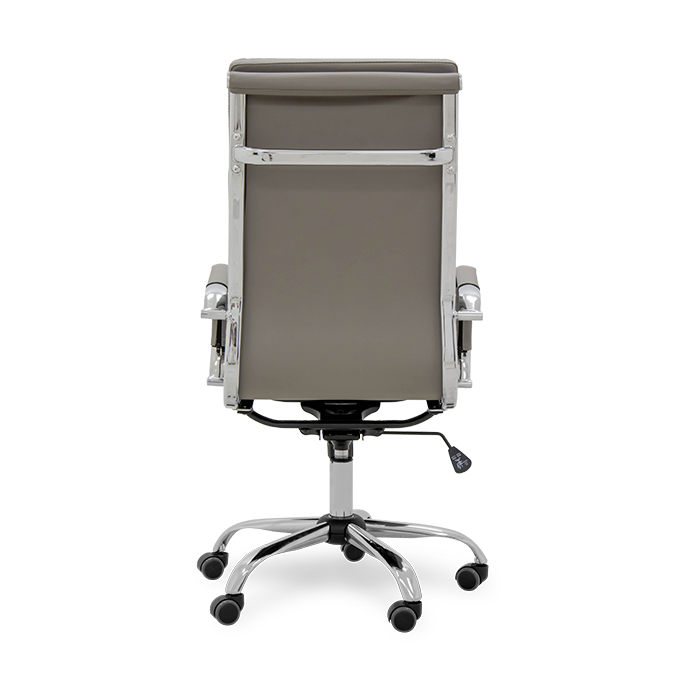 Silla De Oficina Pu Taupe Trif | Sillas Oficina | home-office